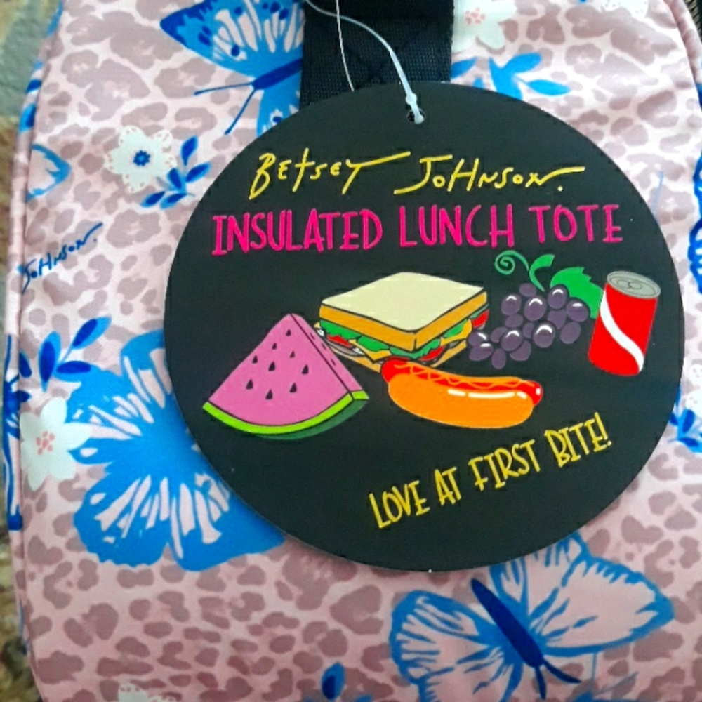 2x*Host Pick*Betsey Johnson cube lunch bag - Picture 7 of 16